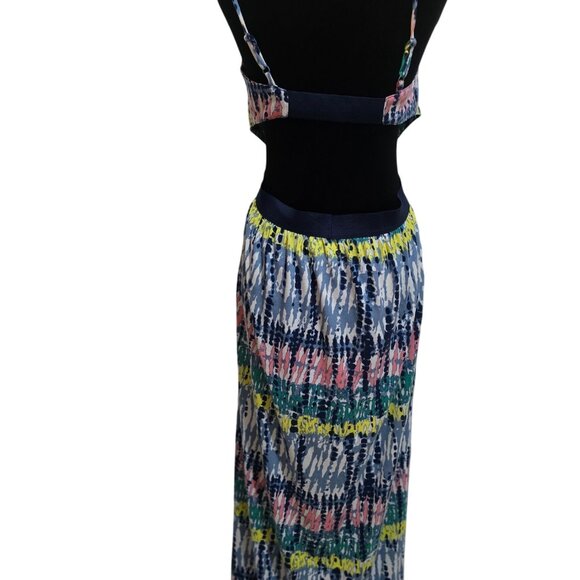 Im in Sleeveless Tie-Dye Maxi Dress size Large with Adjustable Straps - Picture 4 of 5